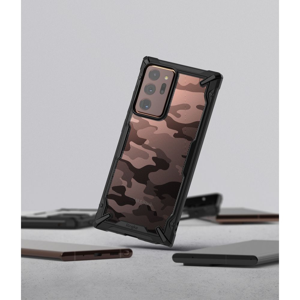Ringke Fusion X Camo Czarne Samsung Galaxy Note 20 Ultra / 9