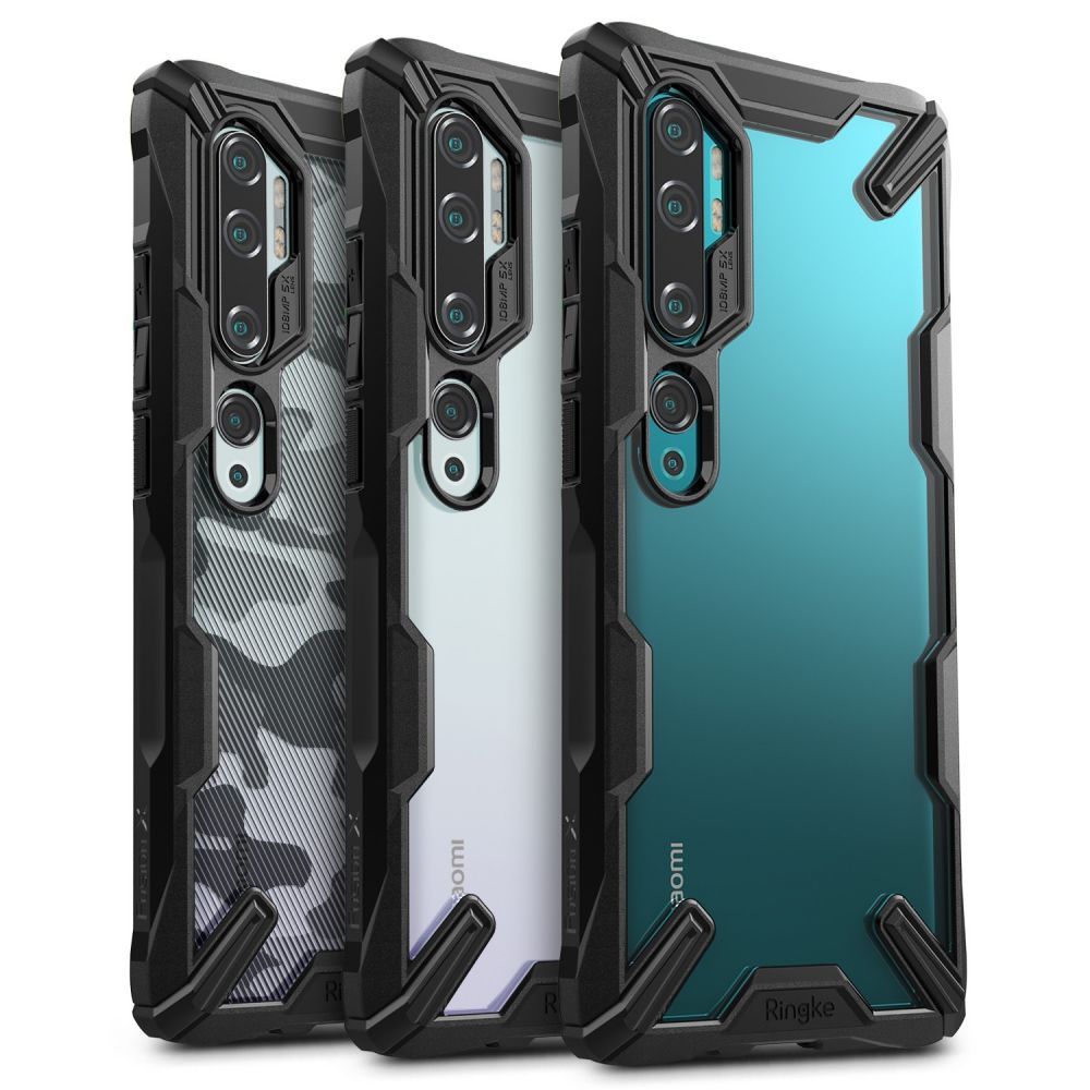 Ringke Fusion X Czarne Xiaomi Mi Note 10 / 3