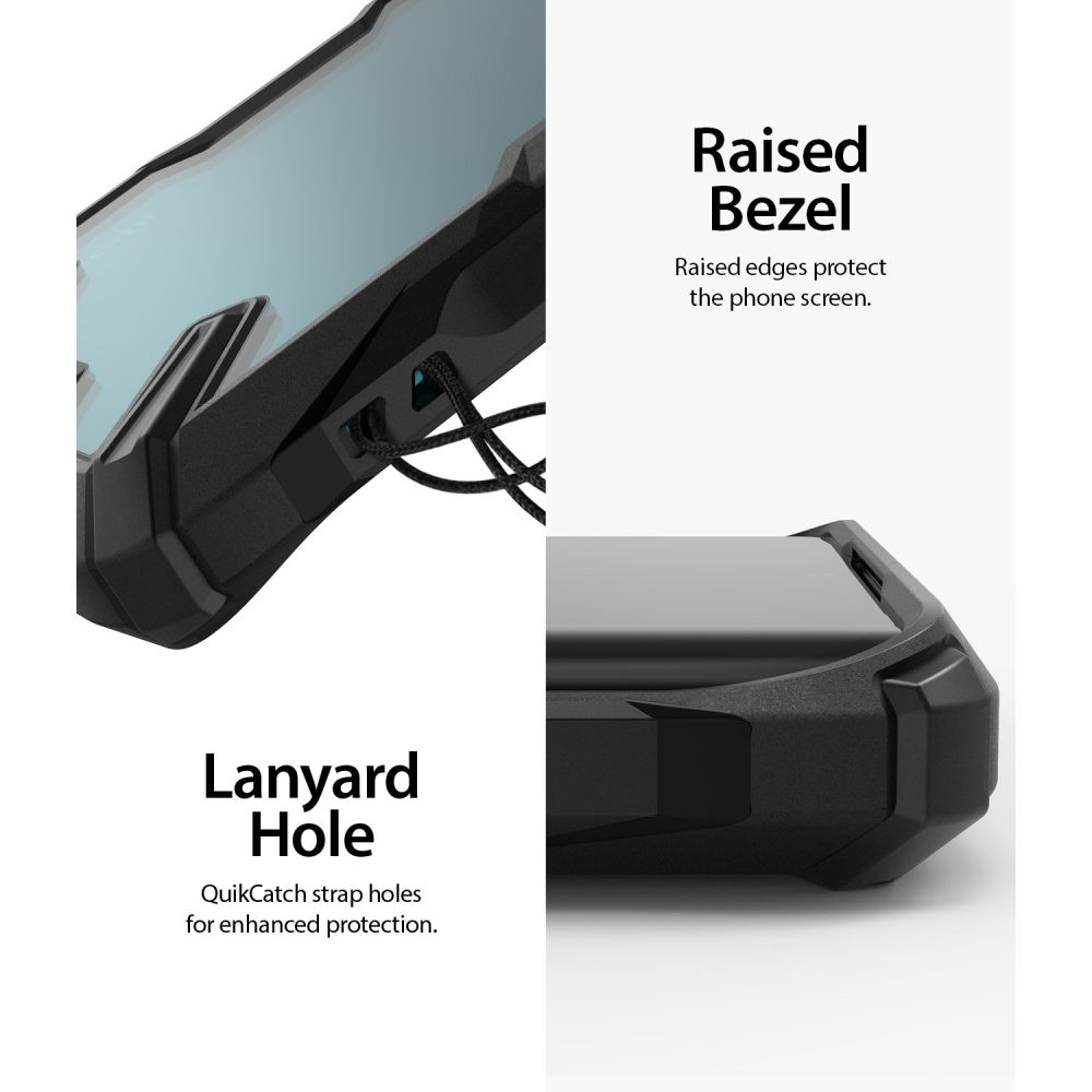 Ringke Fusion X Czarne Xiaomi Mi Note 10 / 8