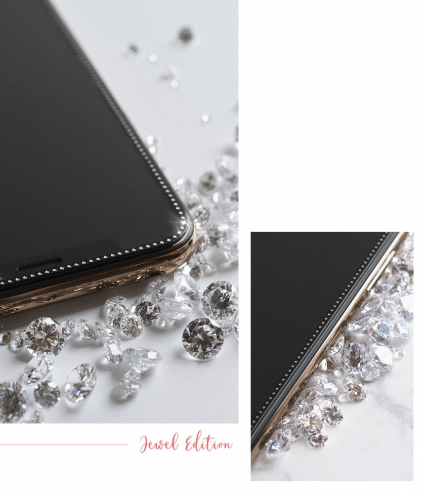 Ringke Id Diamond Glass Czarne Apple iPhone 11 Pro / 10