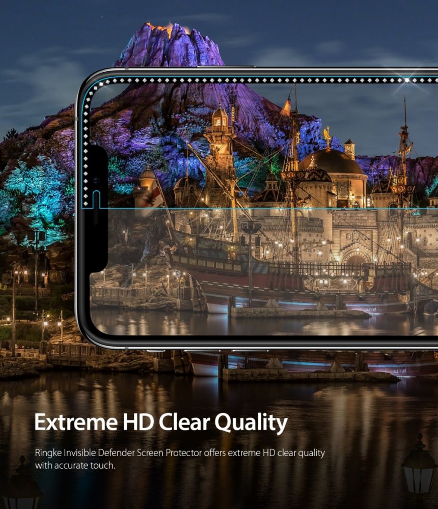 Ringke Id Diamond Glass Czarne Apple iPhone 11 Pro / 4 Ringke Id Diamond Glass Czarne Apple iPhone 11 Pro / 4