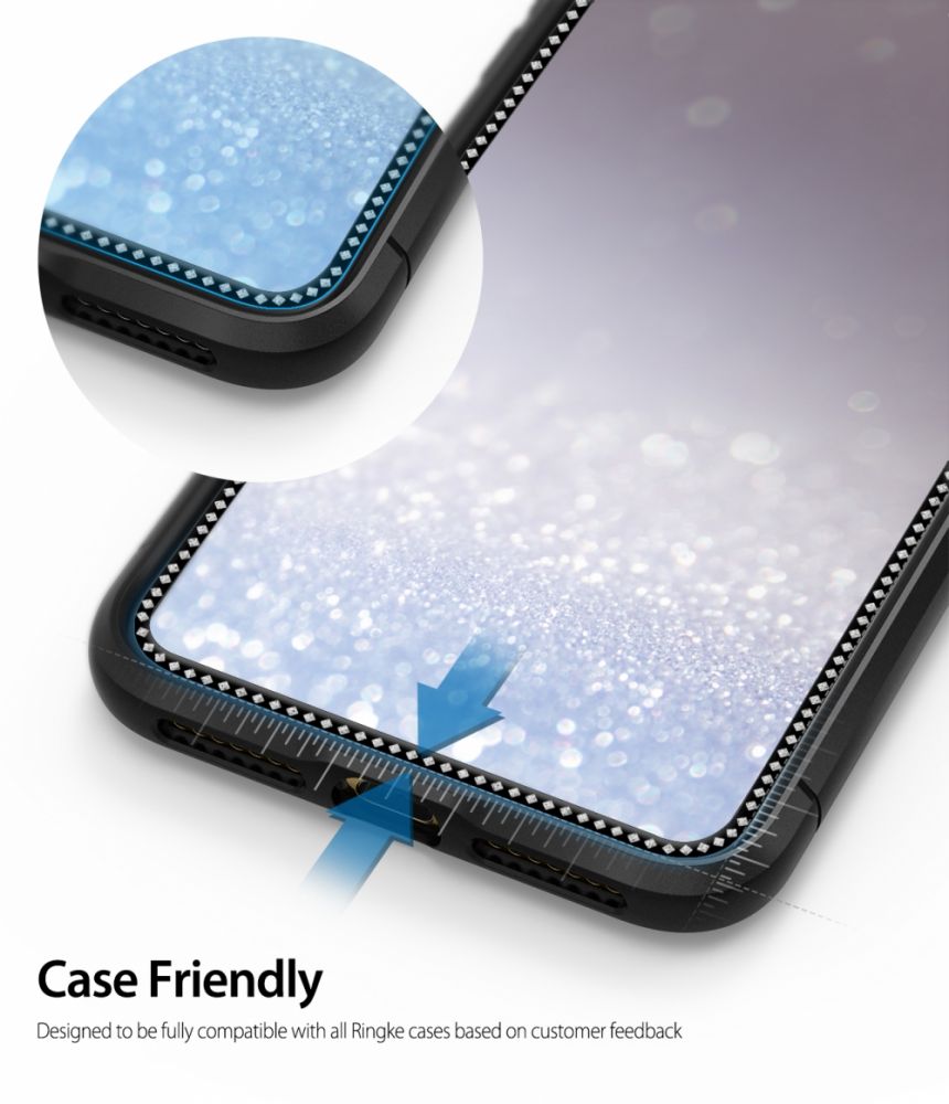 Ringke Id Diamond Glass Czarne Apple iPhone 11 Pro / 5