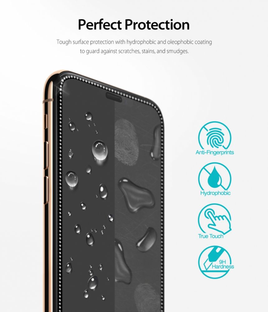Ringke Id Diamond Glass Czarne Apple iPhone 11 Pro / 6 Ringke Id Diamond Glass Czarne Apple iPhone 11 Pro / 6