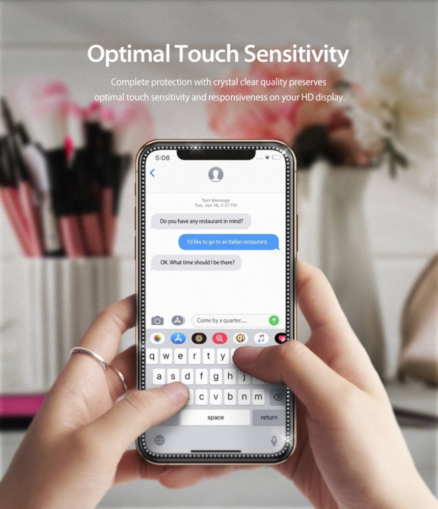 Ringke Id Diamond Glass Czarne Apple iPhone 11 Pro / 7 Ringke Id Diamond Glass Czarne Apple iPhone 11 Pro / 7