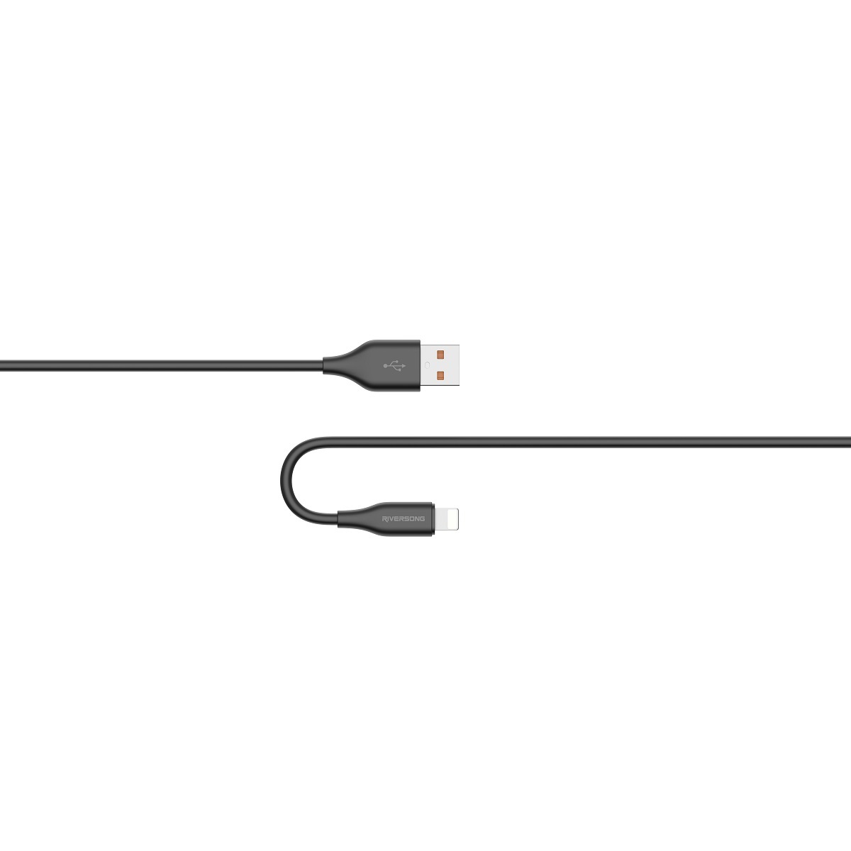 Riversong kabel Beta 09 USB - Lightning 1,0m 3A czarny CL85 / 3