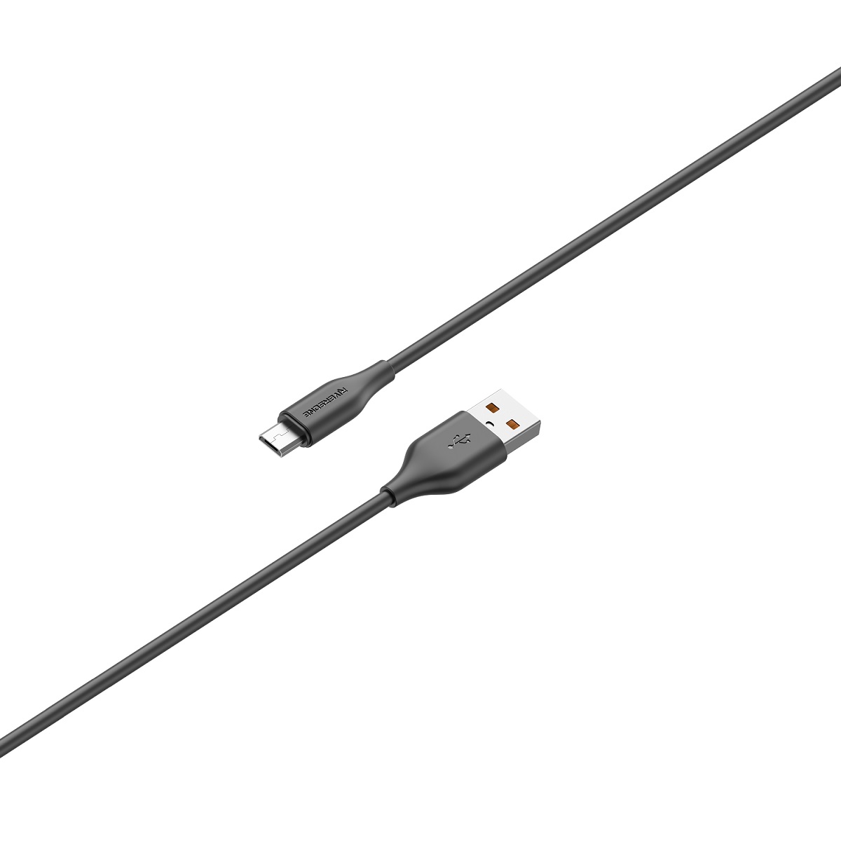 Riversong kabel Beta 09 USB - microUSB 1,0m 3A czarny CM85 / 2
