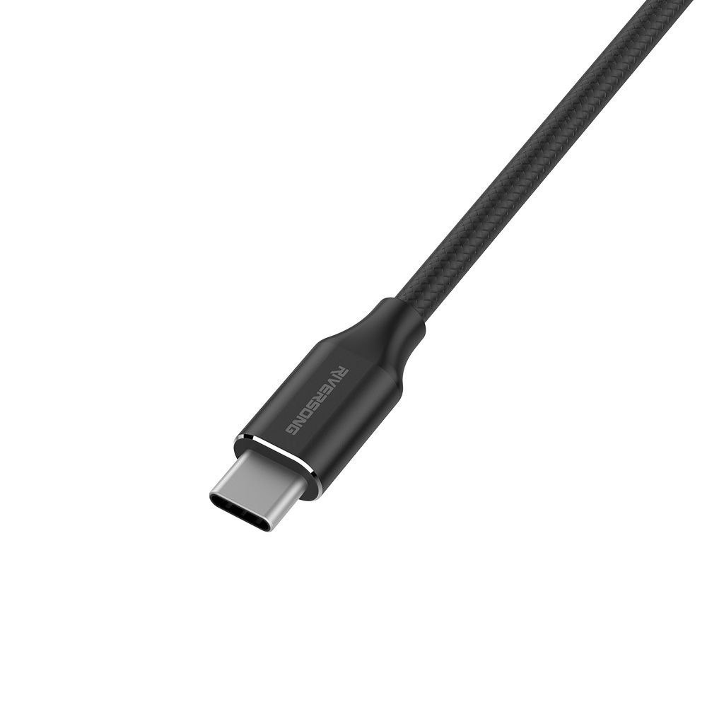 Riversong kabel Hercules C3 USB-C - USB-C 1,2m 100W czarny CT82 / 2