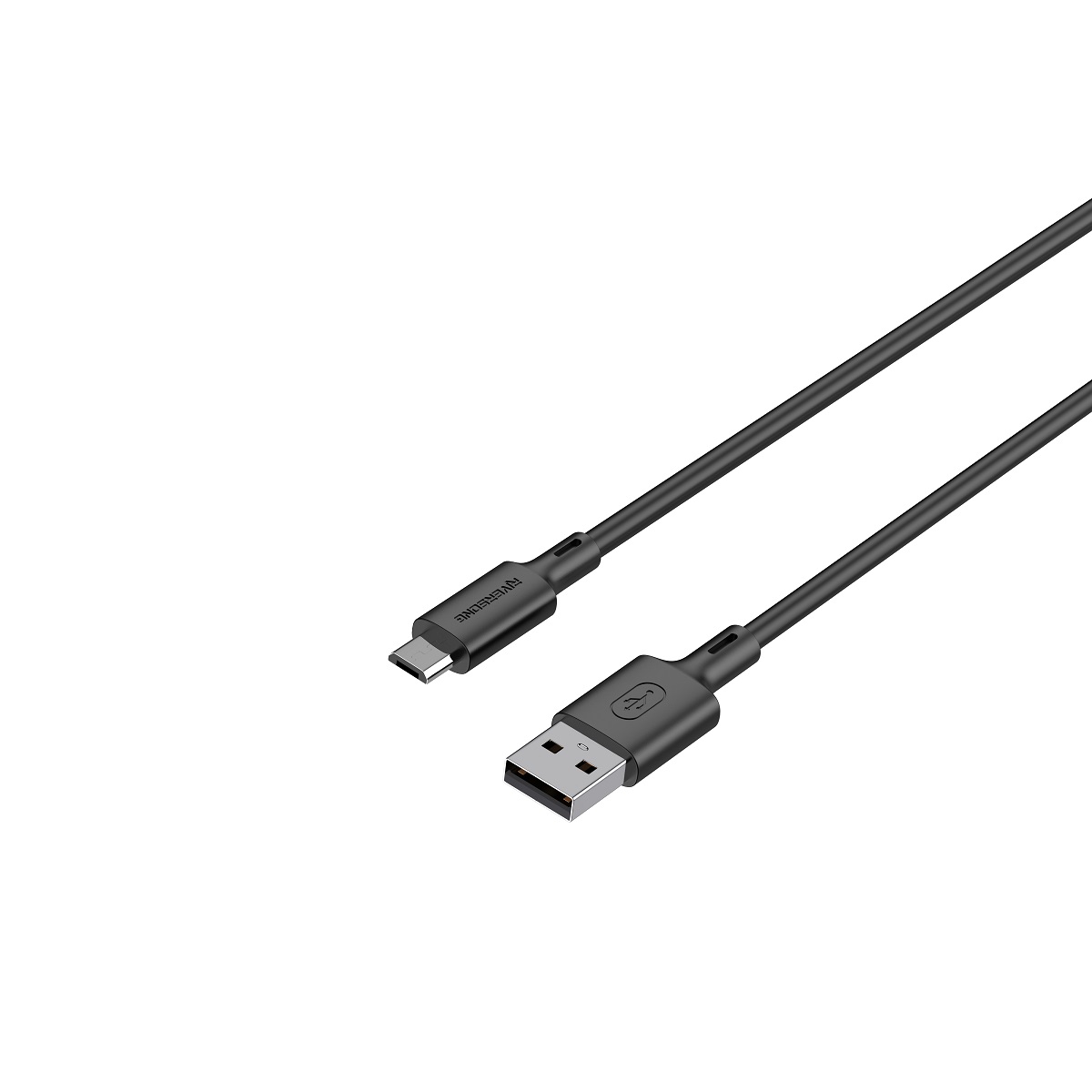 Riversong kabel Zeta USB - microUSB 1,0m 2,4A czarny CM118