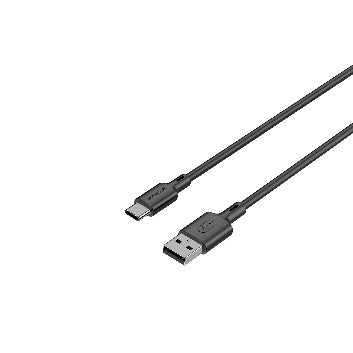 Riversong kabel Zeta USB - USB-C 1,0m 2,4A czarny CT118