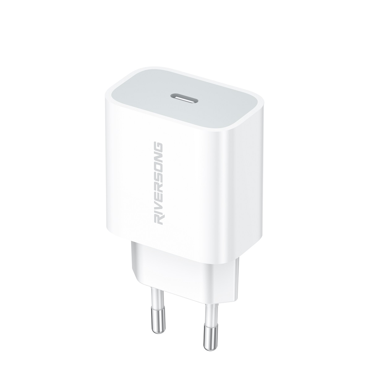 Riversong �adowarka sieciowa PowerKub 20 1x USB-C 20W bia�a AD75