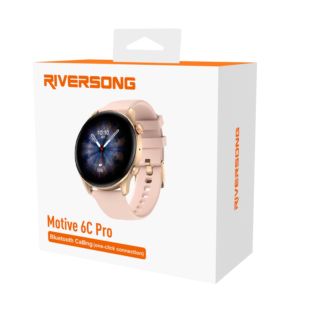 Riversong smartwatch Motive 6C Pro r�owo-z�oty SW64 / 5