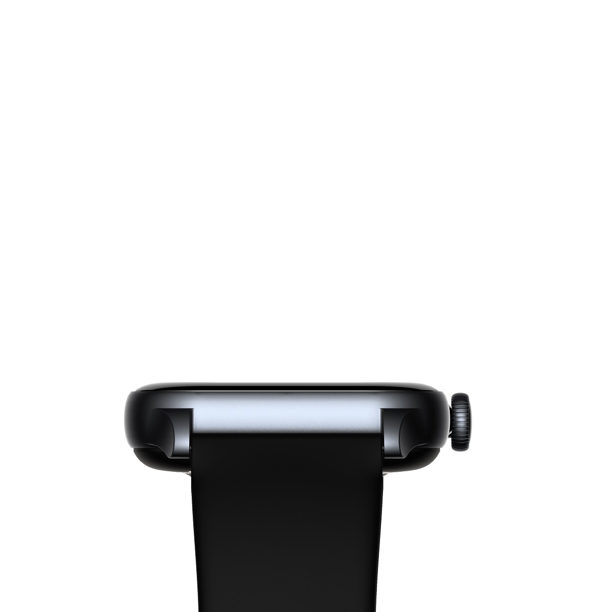 Inteligentny zegarek sportowy wodoodporny smartwatch z kwadratow kopert damski / mski Riversong Motive 9 szary SW900 / 4