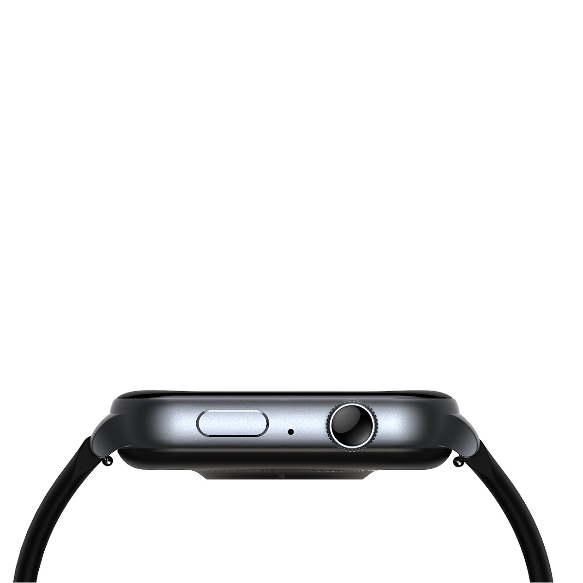 Inteligentny zegarek sportowy wodoodporny smartwatch z kwadratow� kopert� damski / m�ski Riversong Motive 9 szary SW900 / 5