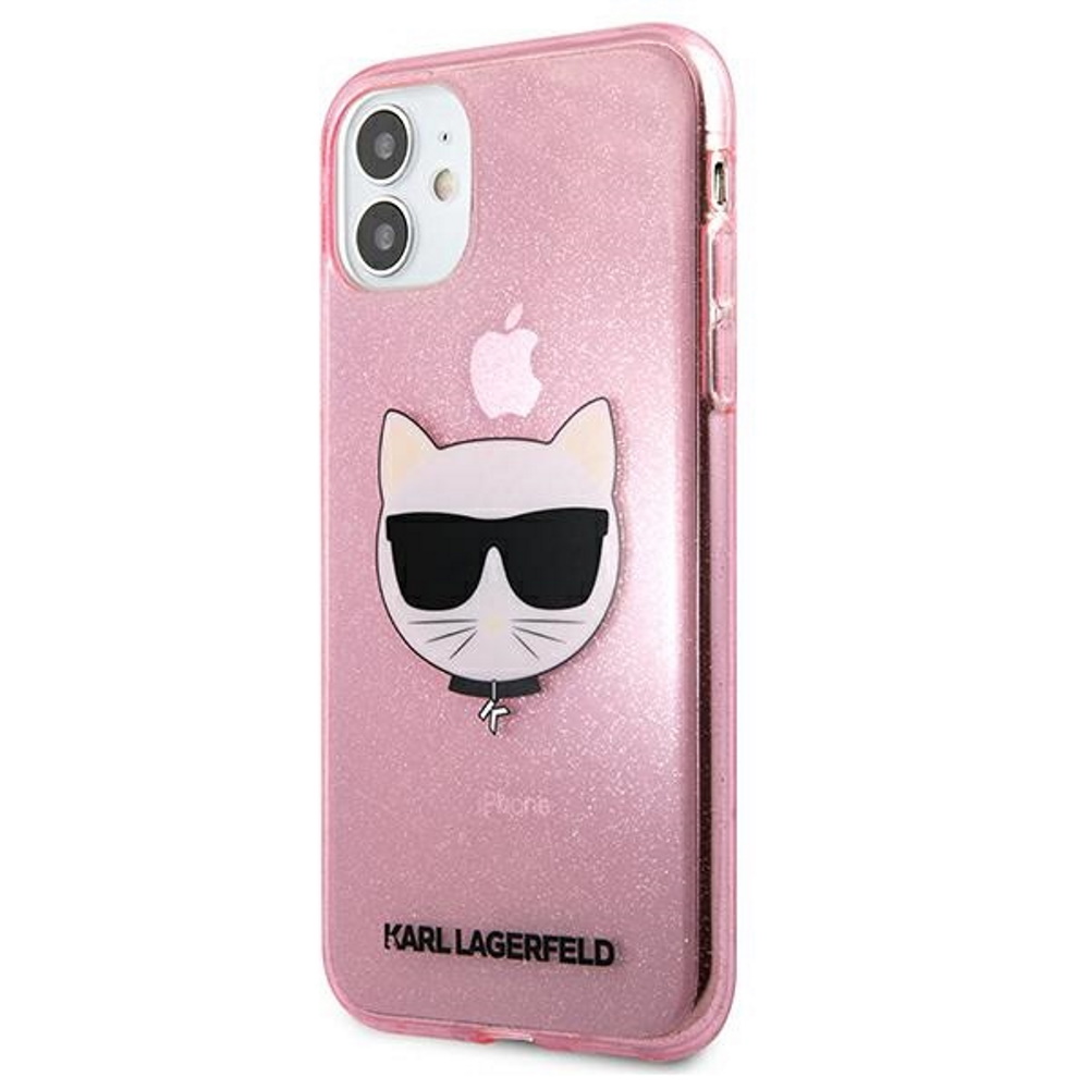  rowe hard case Glitter Choupette Apple iPhone 12 Pro (6.1 cali) / 3