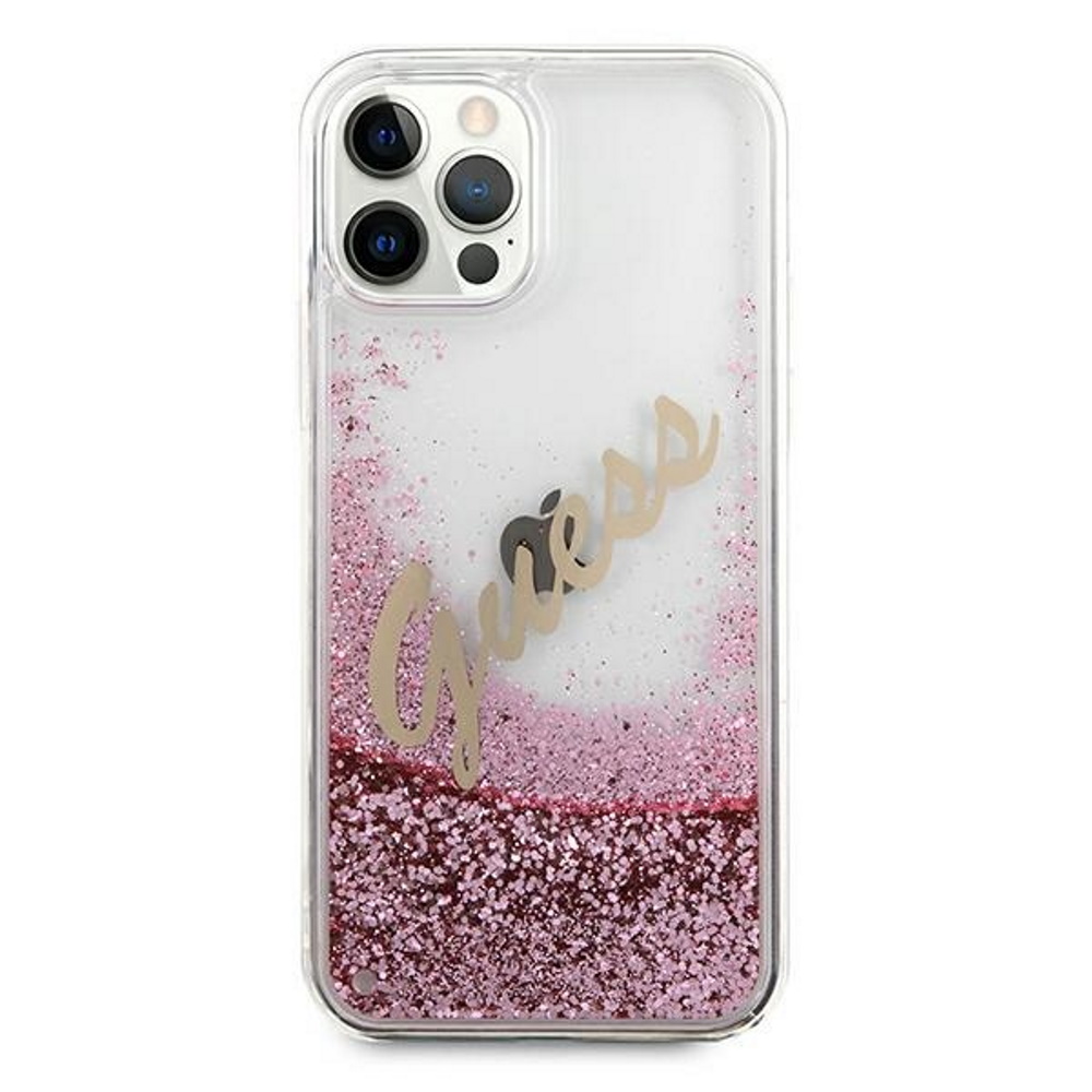  r�owe hard case Glitter Vintage Script Apple iPhone 12 Pro Max (6.7 cali) / 3