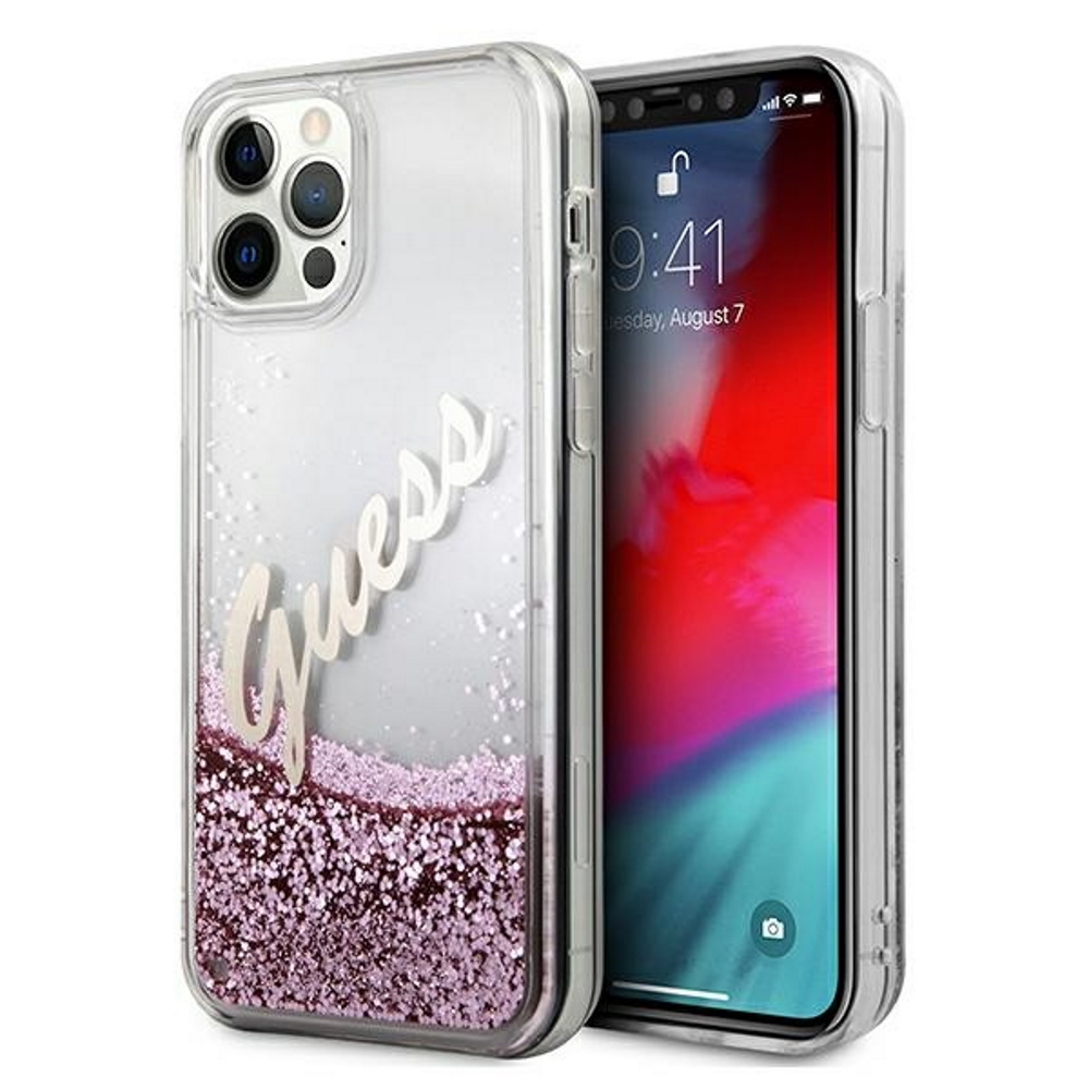  r�owe hard case Glitter Vintage Script Apple iPhone 12