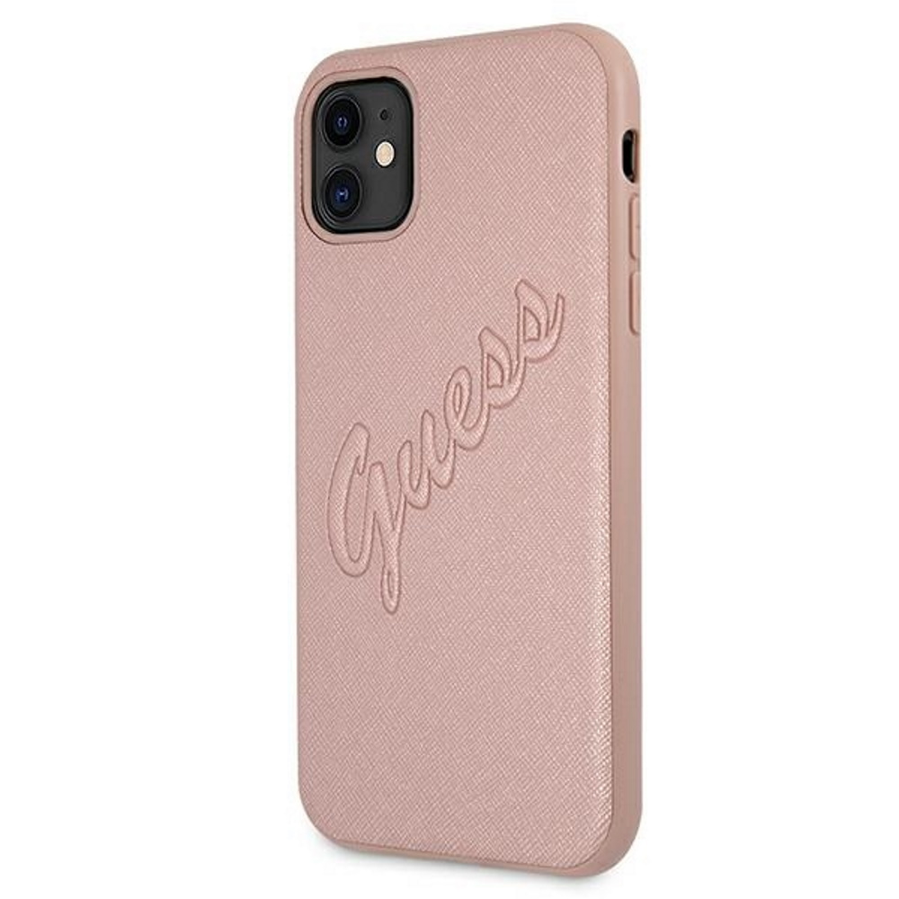  r�owe hard case Saffiano Vintage Script Apple iPhone 11 / 2