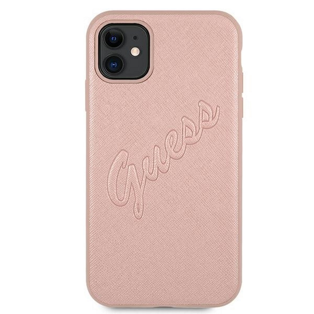  r�owe hard case Saffiano Vintage Script Apple iPhone 12 Pro (6.1 cali) / 3