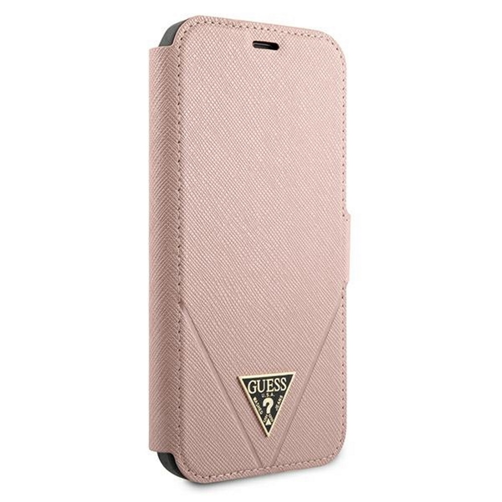  r�owy book case Saffiano Apple iPhone 12 Pro (6.1 cali) / 3