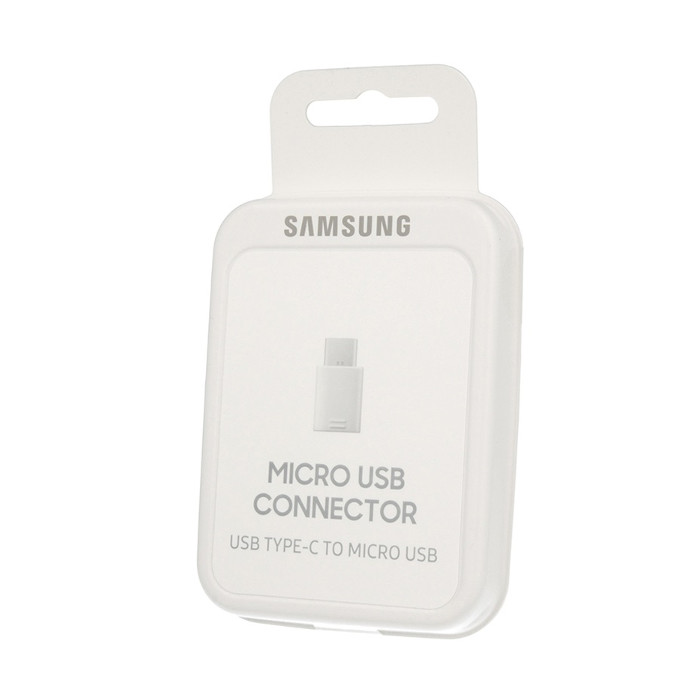 Samsung adapter microUSB (port) - USB-C bia�y EE-GN930BWEGWW