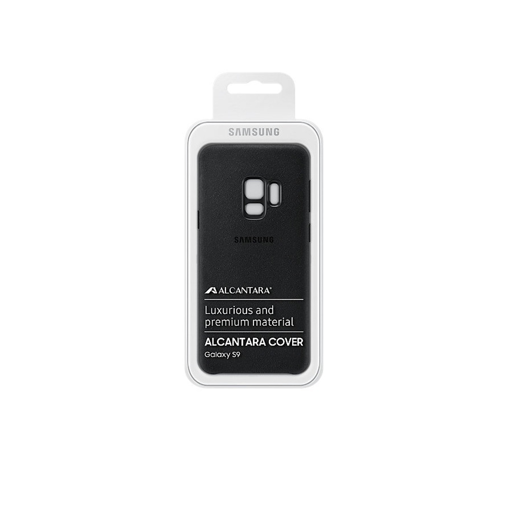Samsung etui Alcantara czarne Samsung Galaxy S9 / 4