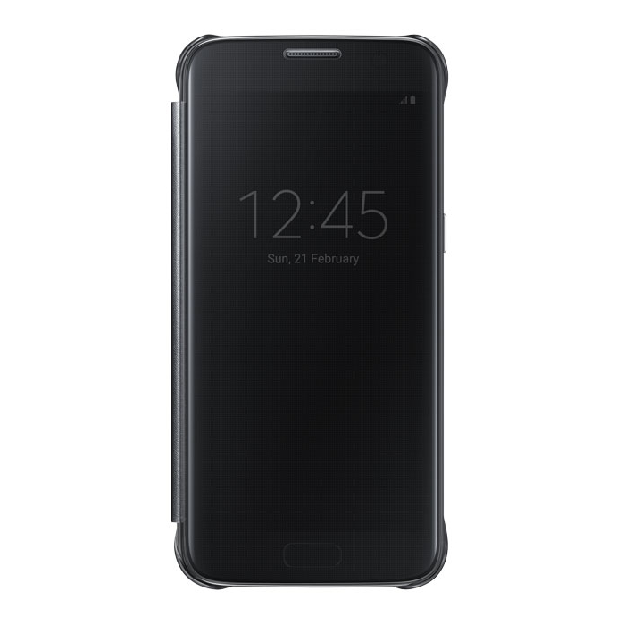 Samsung etui Clear View Cover czarne Samsung Galaxy S7 G930