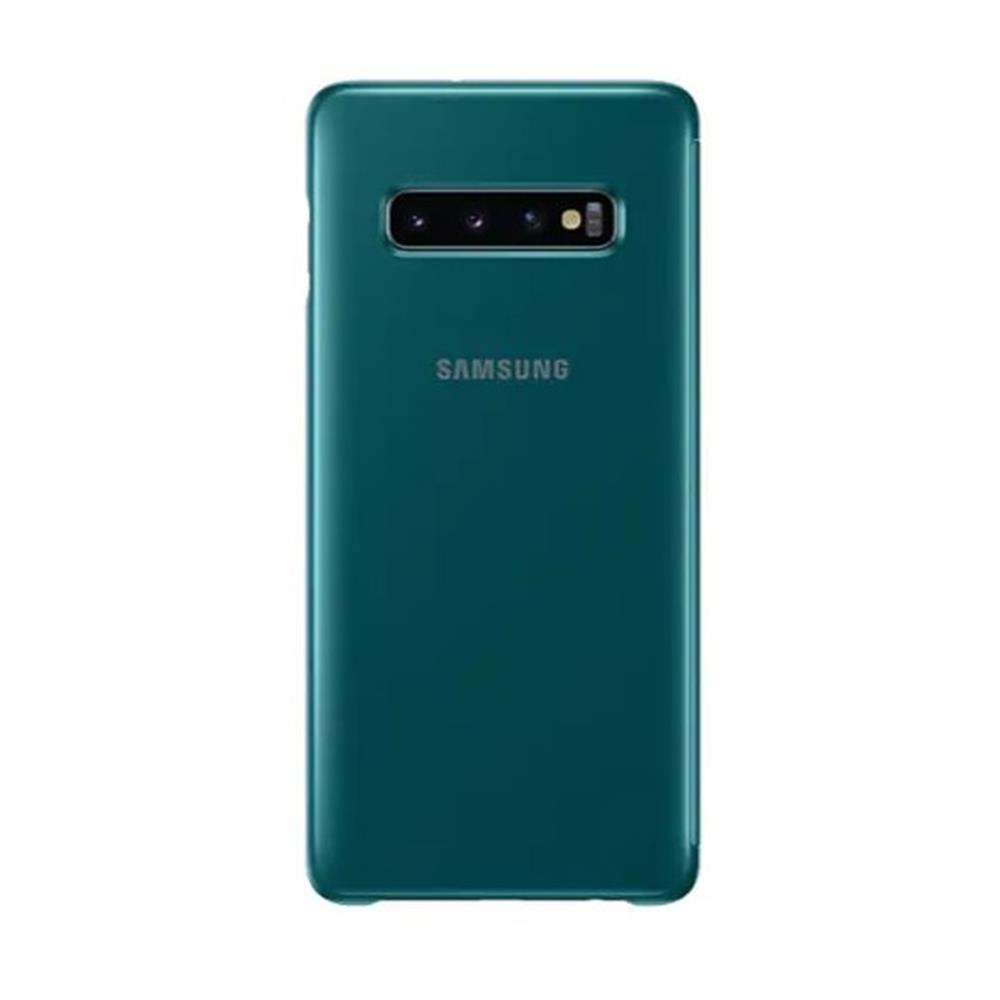 Samsung etui Clear View Cover zielone Samsung Galaxy S10 Plus / 3