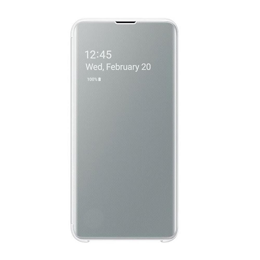 Samsung etui Clear View Cover bia�e Samsung Galaxy S10e