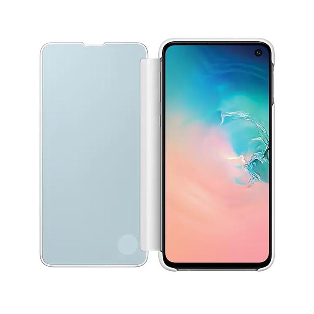 Samsung etui Clear View Cover bia�e Samsung Galaxy S10e / 2