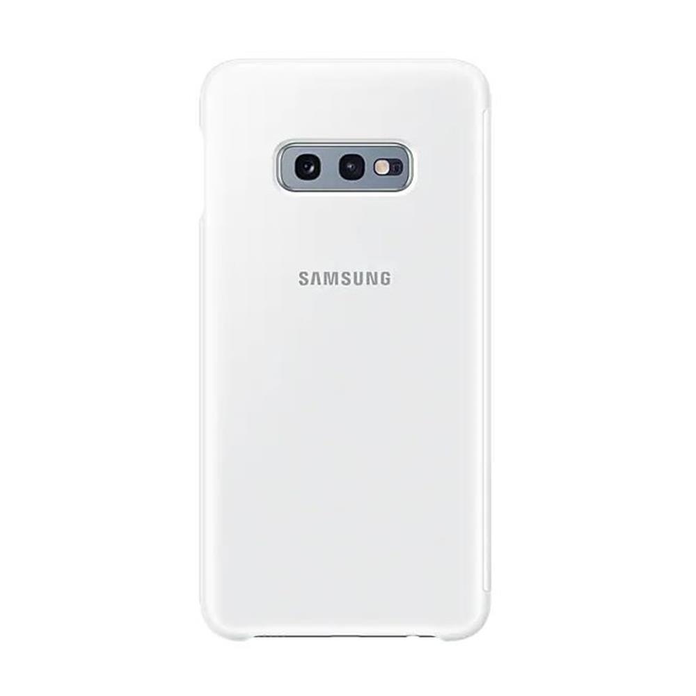 Samsung etui Clear View Cover bia�e Samsung Galaxy S10e / 4