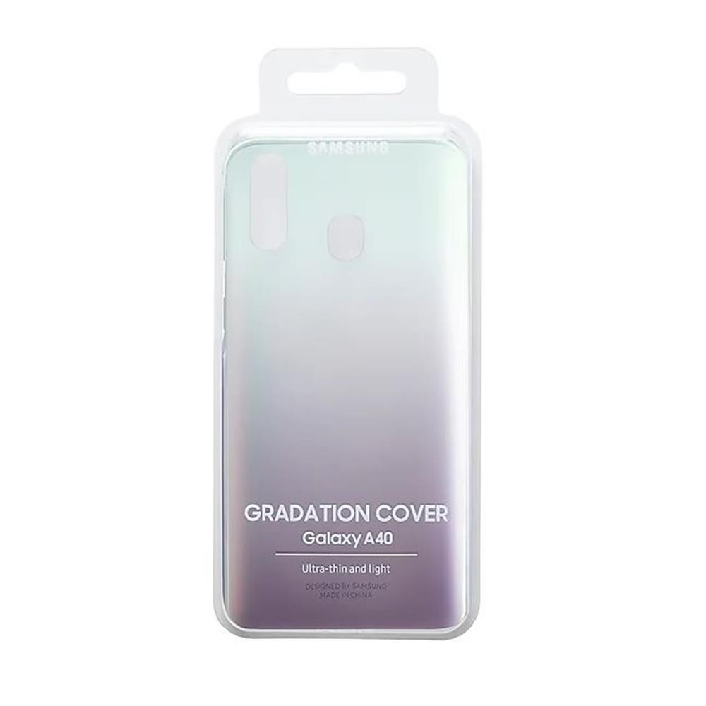 Samsung etui Gradation Cover czarne Samsung Galaxy A40 / 4