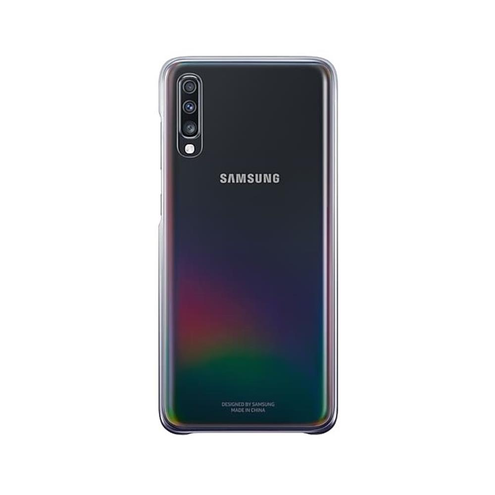 Samsung etui Gradation Cover czarne Samsung Galaxy A70