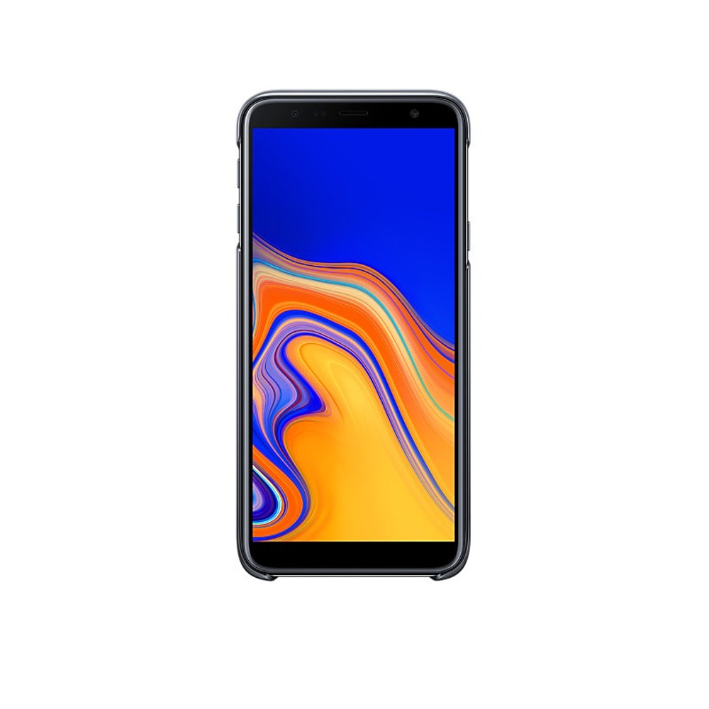 Samsung etui Gradation Cover czarne Samsung Galaxy J4 Plus (2018) / 4