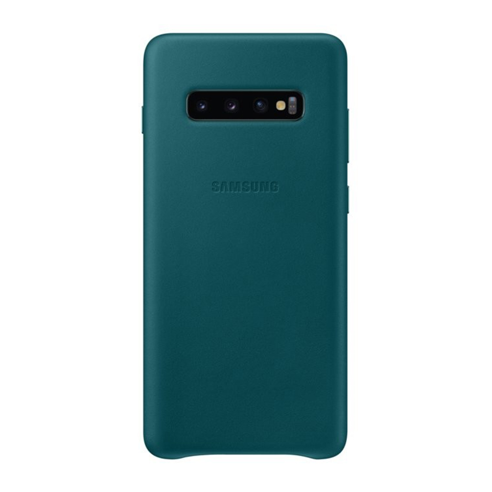 Samsung etui Leather Cover zielone Samsung Galaxy S10 Plus