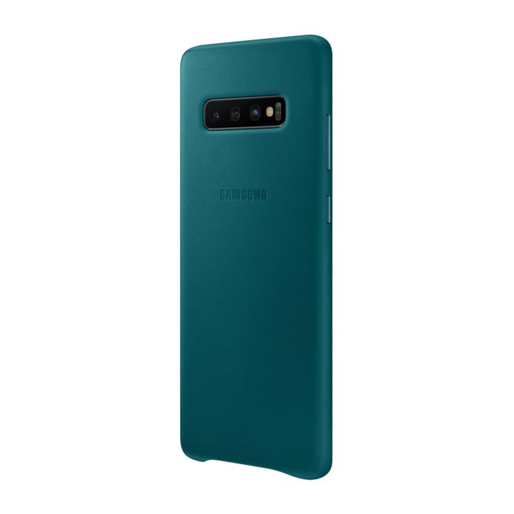 Samsung etui Leather Cover zielone Samsung Galaxy S10 Plus / 2