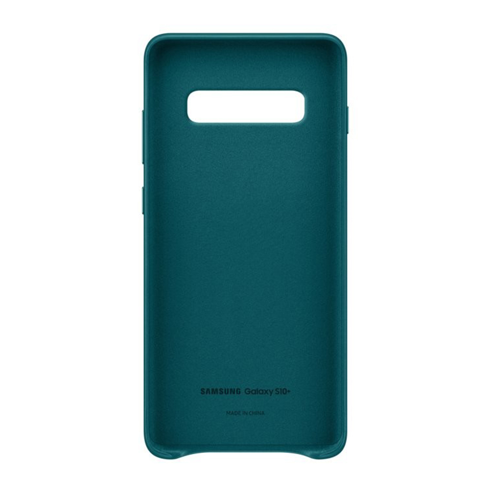 Samsung etui Leather Cover zielone Samsung Galaxy S10 Plus / 3