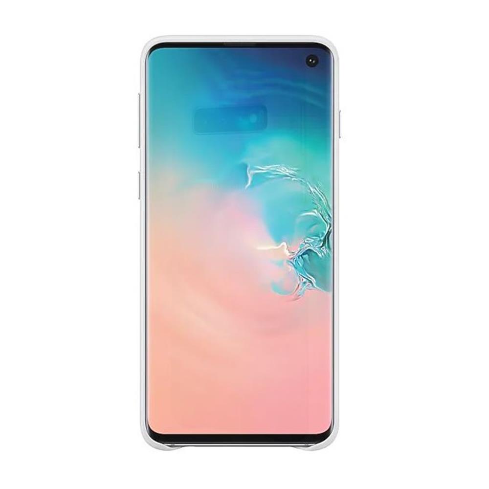 Samsung etui Leather Cover bia�e Samsung Galaxy S10 / 3
