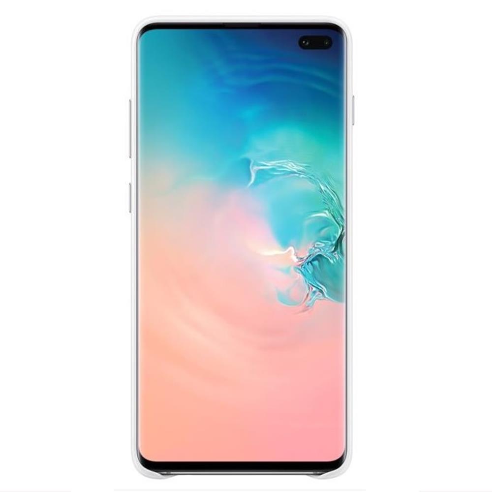 Samsung etui Leather Cover bia�e Samsung Galaxy S10 Plus / 3