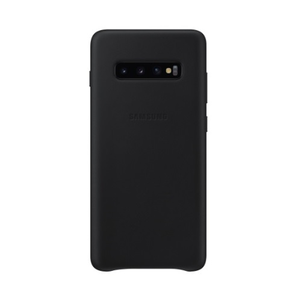 Samsung etui Leather Cover czarne Samsung Galaxy S10 Plus