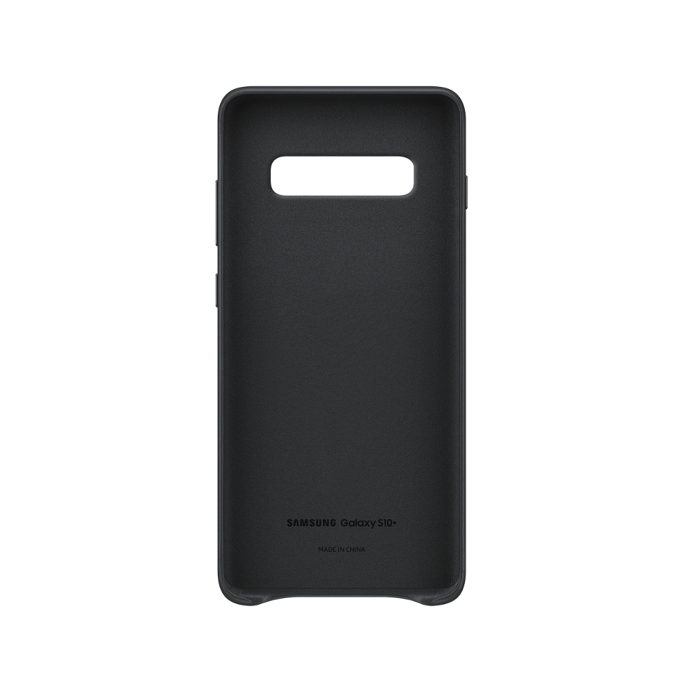 Samsung etui Leather Cover czarne Samsung Galaxy S10 Plus / 2