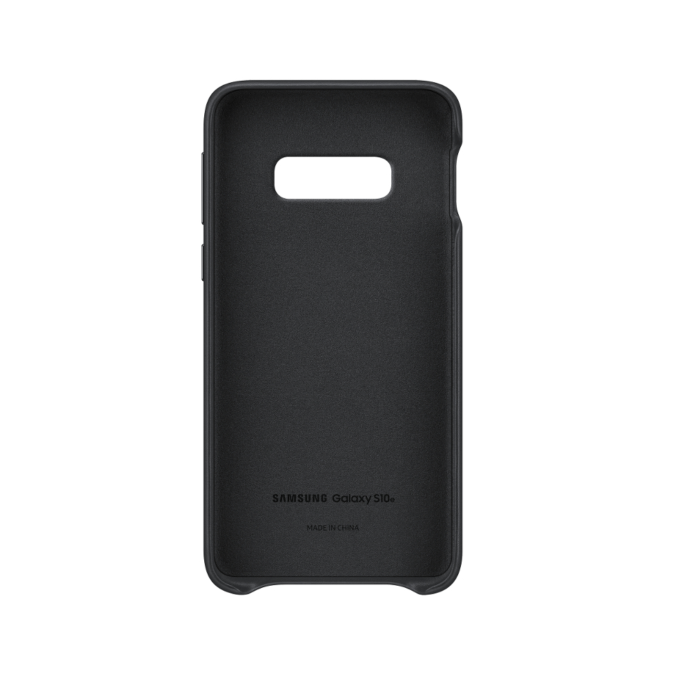 Samsung etui Leather Cover czarne Samsung Galaxy S10e / 3