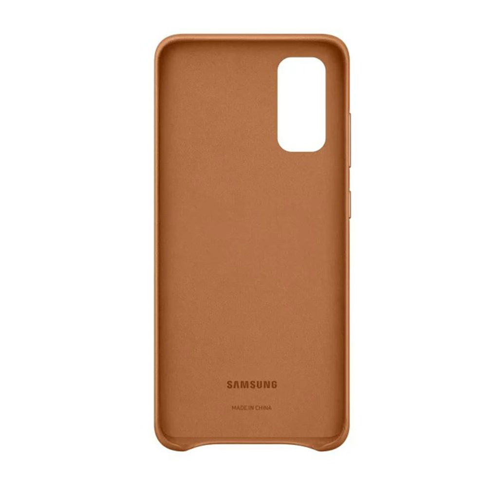 Samsung etui Leather Cover brzowe Samsung Galaxy S20 / 2