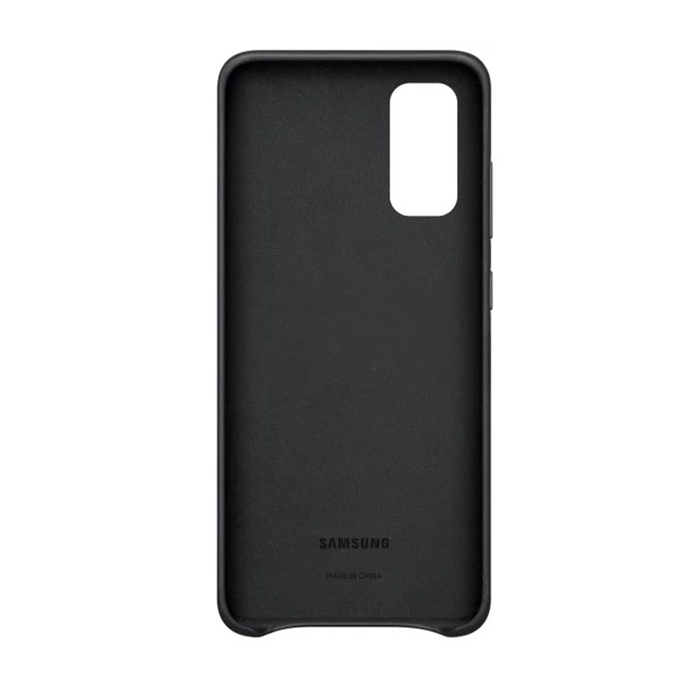 Samsung etui Leather Cover czarne Samsung Galaxy S20 / 2