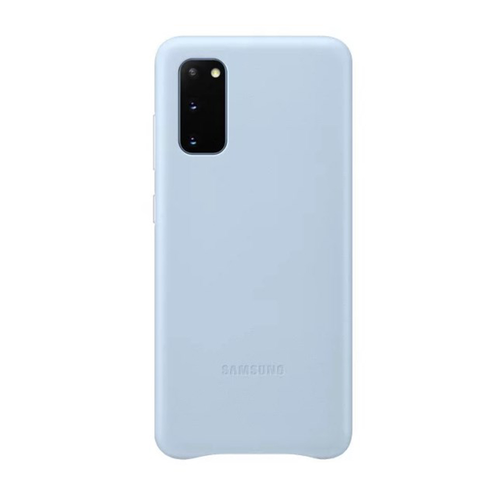 Samsung etui Leather Cover niebieskie Samsung Galaxy S20