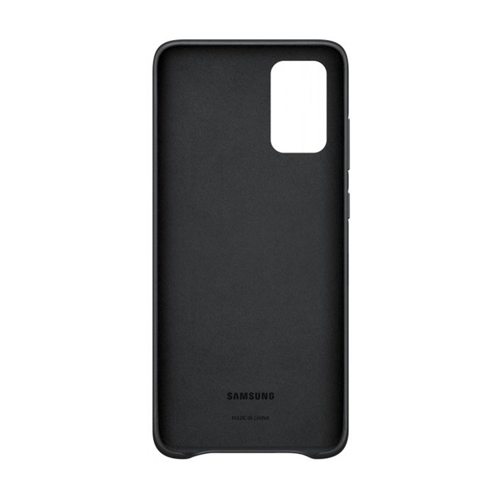 Samsung etui Leather Cover czarne Samsung Galaxy S20 Plus / 2