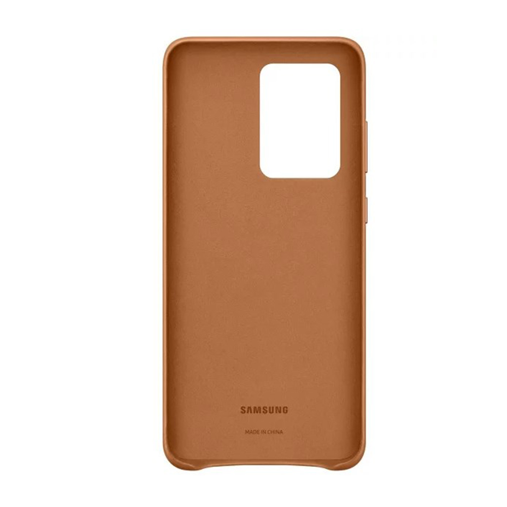 Samsung etui Leather Cover brzowe Samsung S20 Ultra / 2