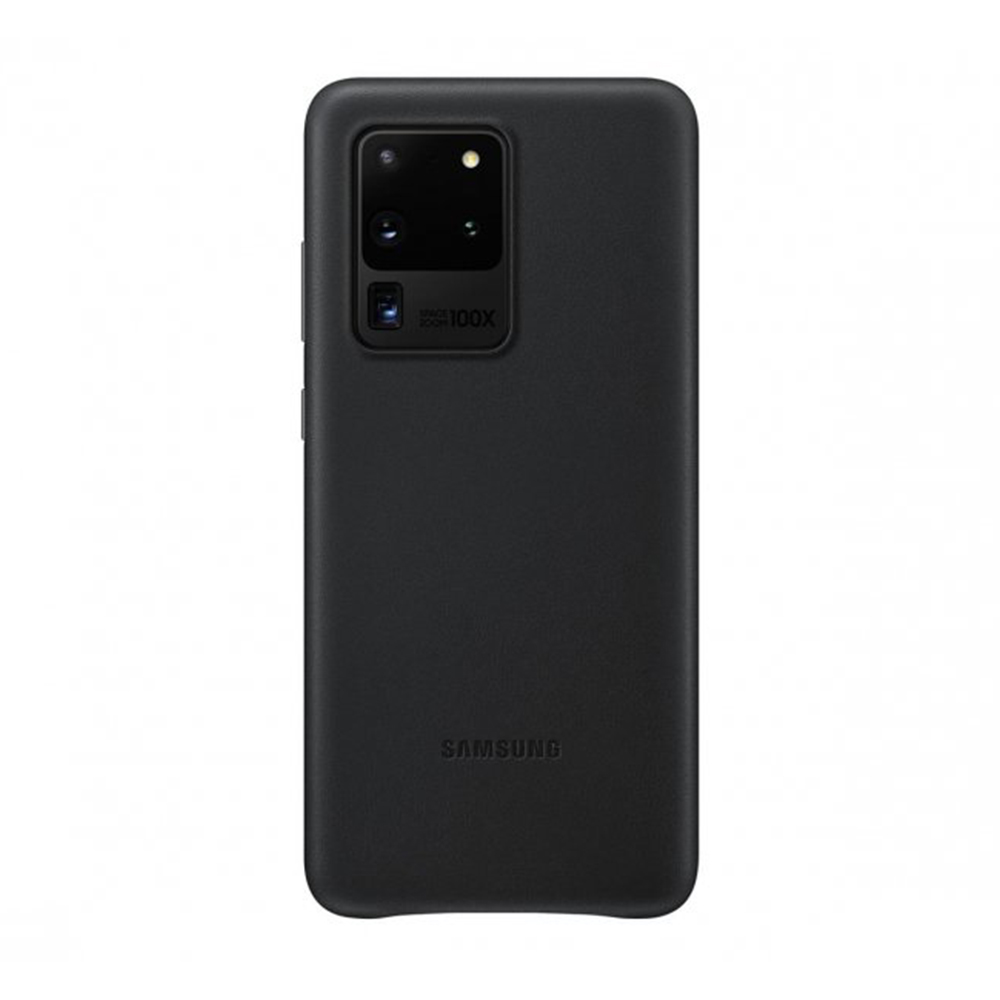 Samsung etui Leather Cover czarne Samsung S20 Ultra