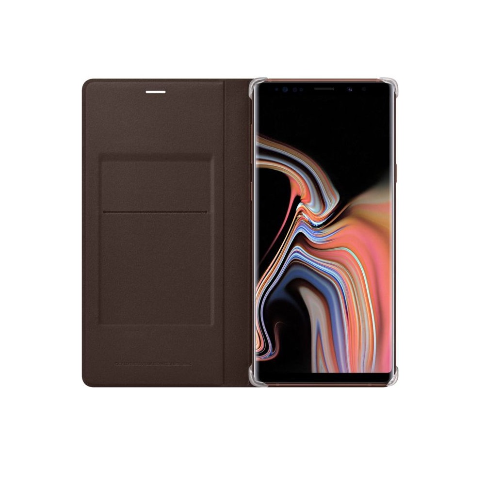 Samsung etui Leather View Cover brzowe Samsung Galaxy Note 9 / 3