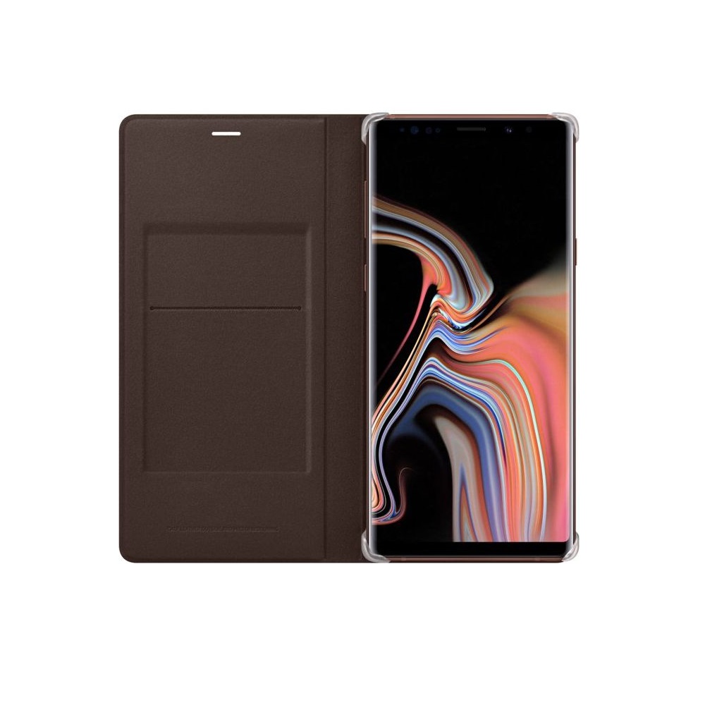 Samsung etui Leather View Cover br�zowe Samsung Galaxy Note 9 / 3