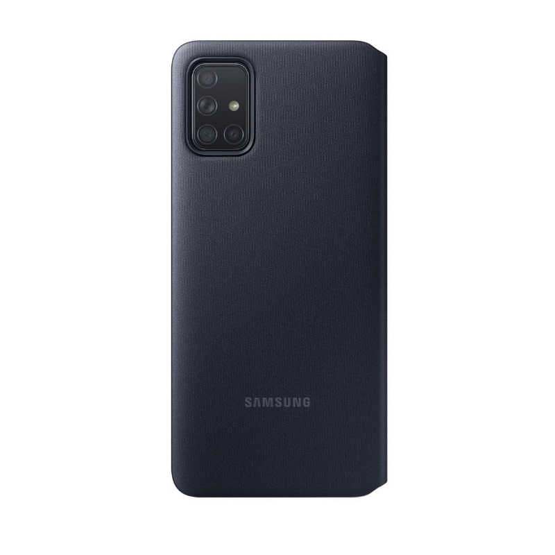 Samsung etui S View Wallet Cover czarne Samsung Galaxy A71 / 4